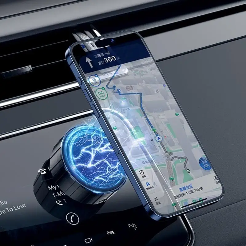 

G5GA Car Phone Stand Rack 360 Degree Rotation for Vehicle Use Supports Fast Charging