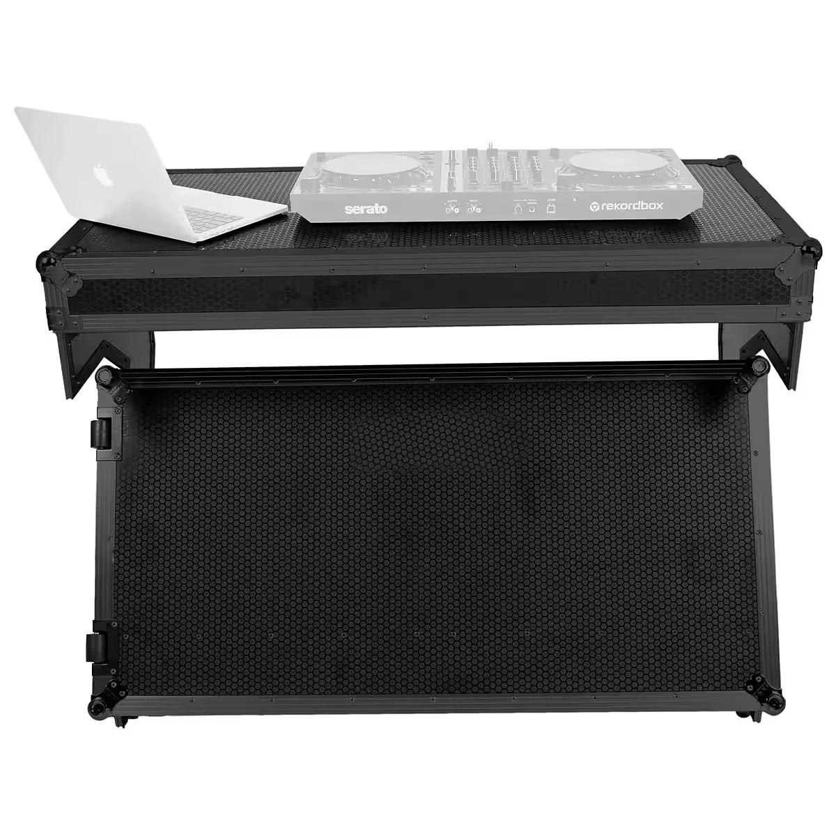 Aluminum DJ Road Case Portable Digital Controller Case Double Push Pull Boxes Style Printed Metal Plastic
