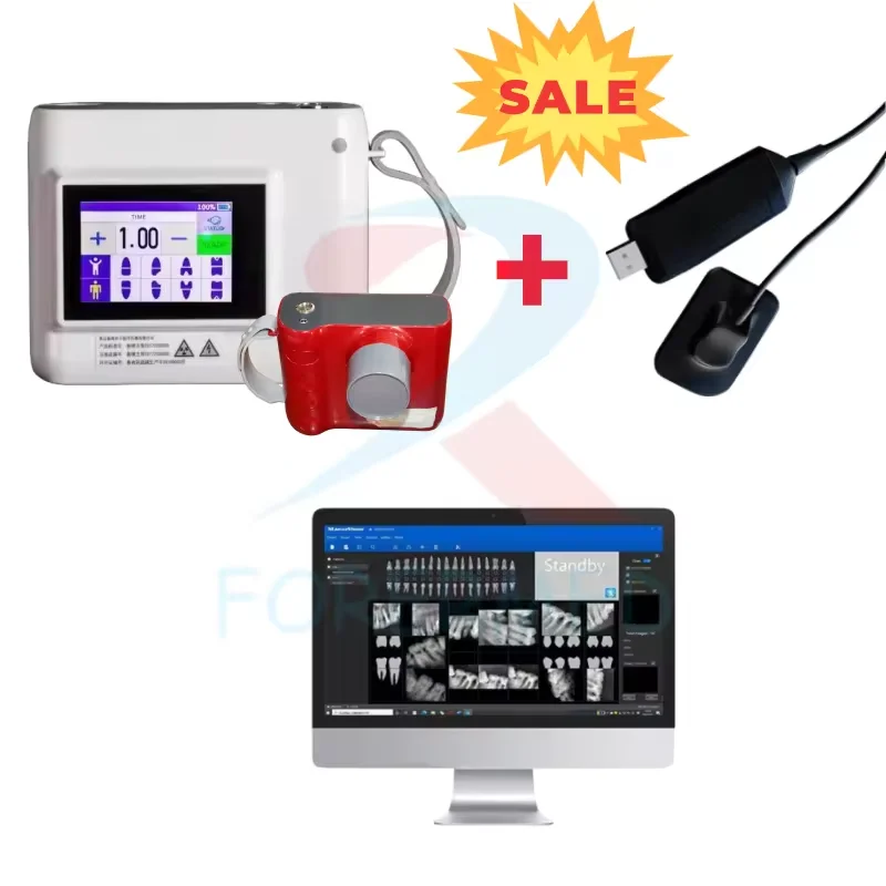 Portable X Ray  Camra Machine Dentl Hyperlight Denal Portable X Ray Machine Silicone Protection Detal Sensor X Ray Camea