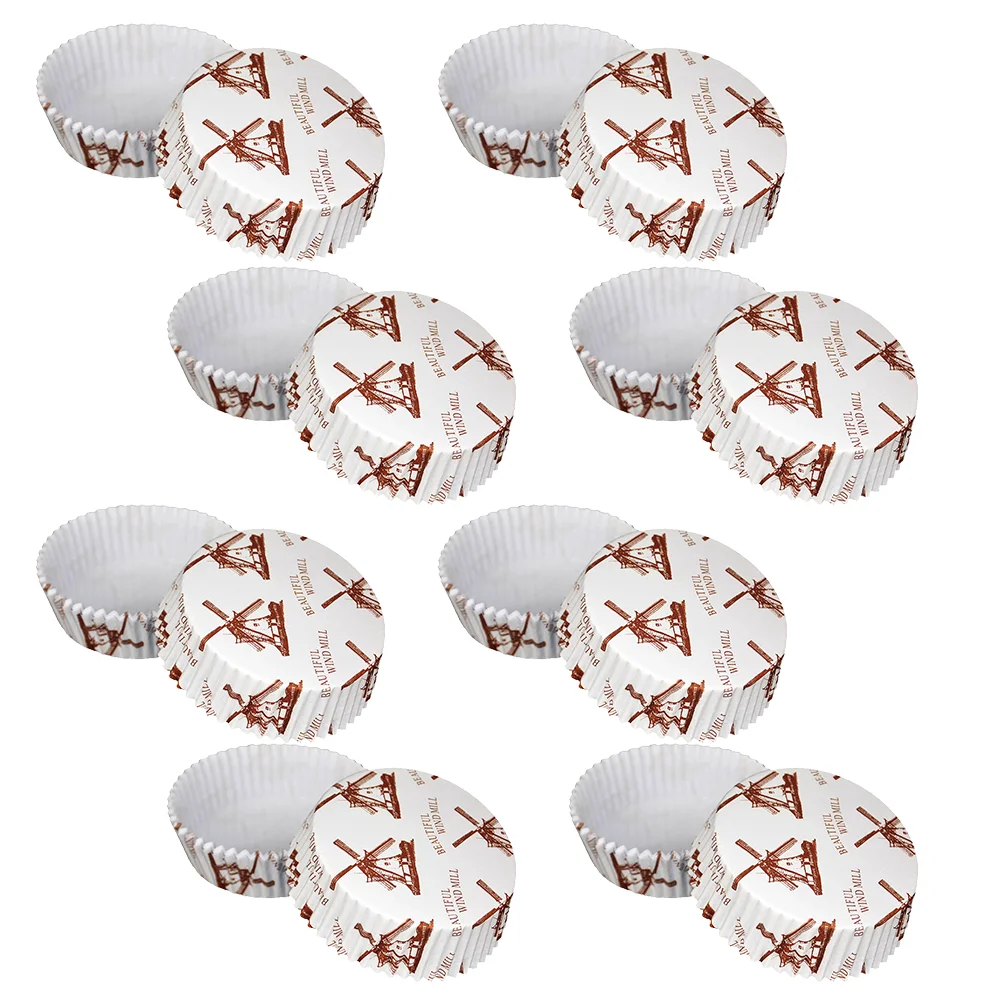 

300 Pcs Paper Bread Cup Dessert Cups Kitchen Supplies Creative Cupcake Liner Wrapping