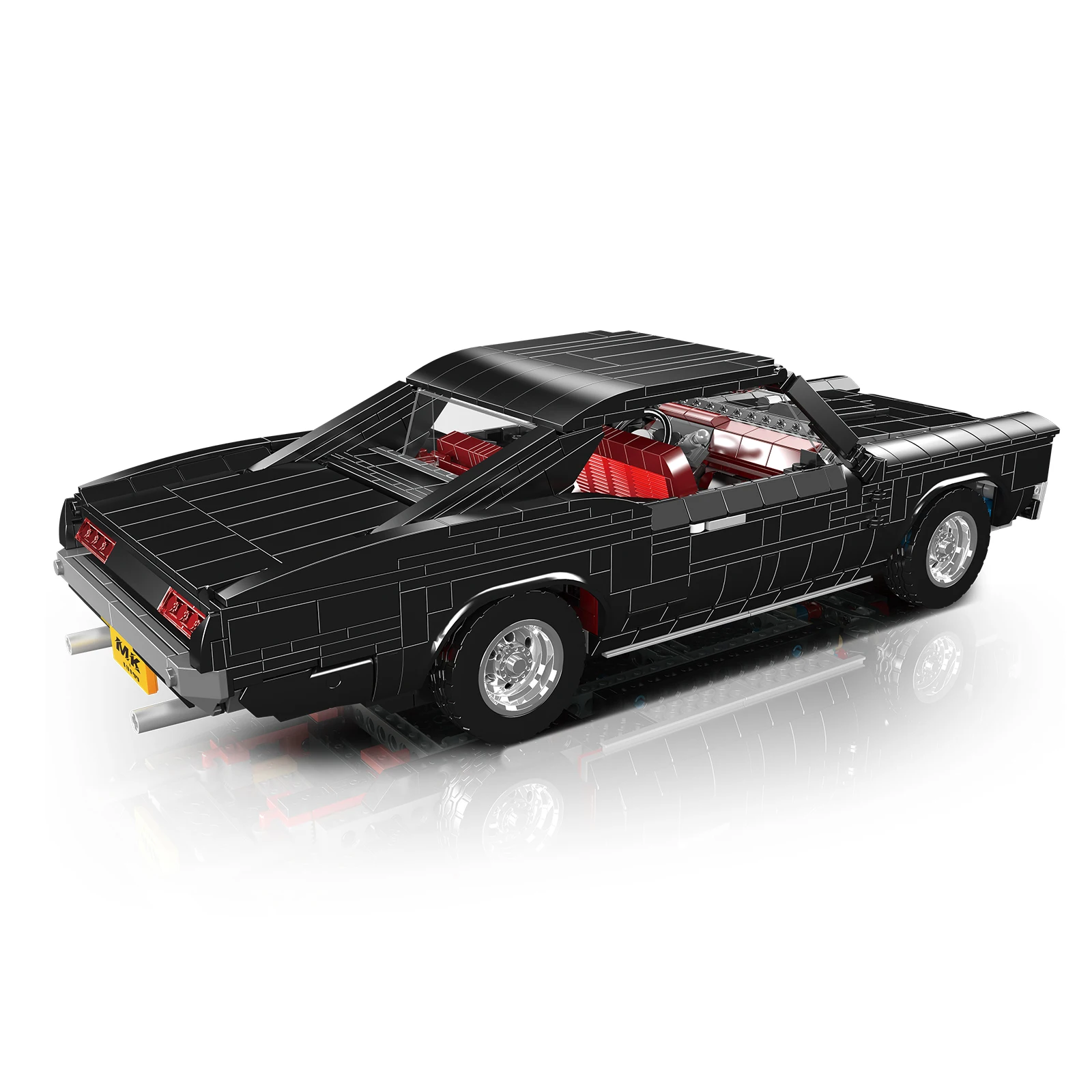 Mould King 10199 Muscle Car Bausteine Technisches Sportfahrzeug Modell Ziegel Montagespielzeug Kinder Ideales Geburtstagsgeschenk 1563 Stück