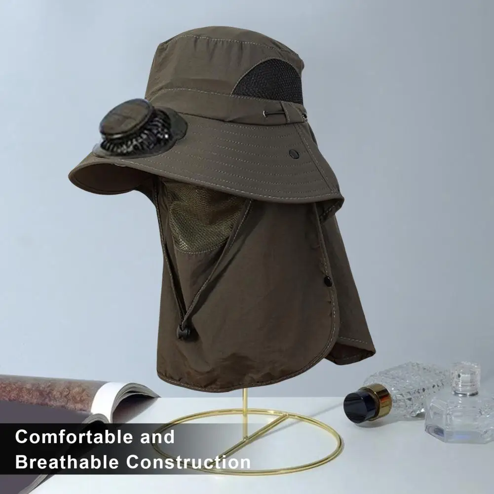 Вентилятор с солнечной зарядкой, шляпа для работы на открытом воздухе, солнцезащитный козырек, солнцезащитный козырек, сбор солнцезащитной шляпы, защита для чая, сада, теплица, съемная