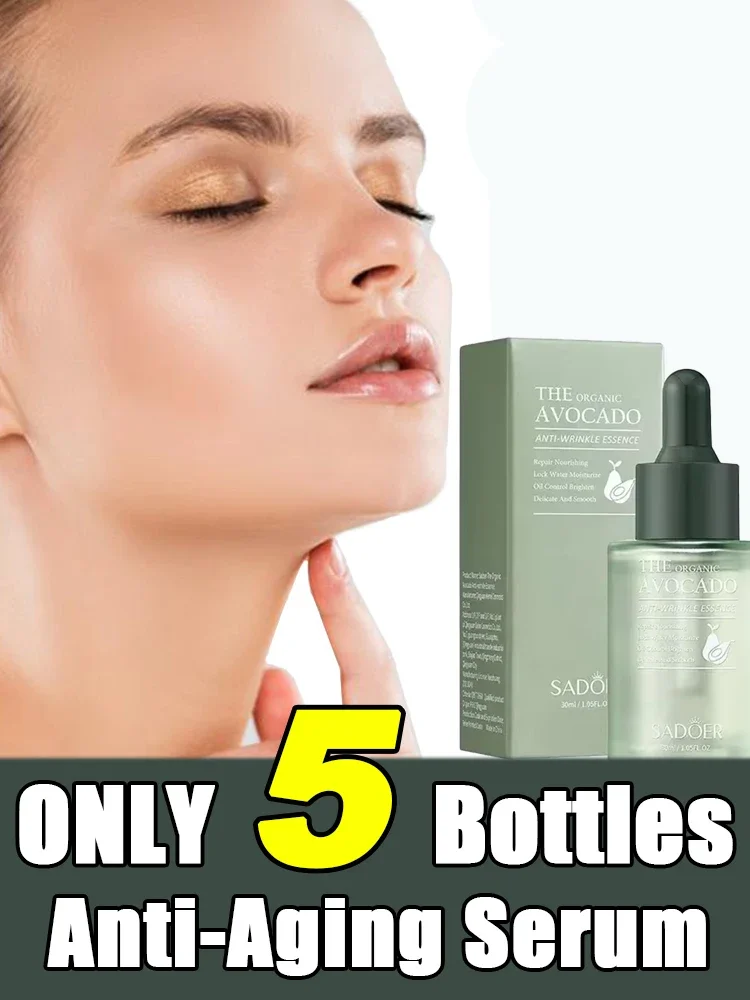 Facial Anti-Wrinkle Serum Fade Fine Lines Anti-Aging Whitening Moisturizing Remove Freckles Brighten Facial Skin Care