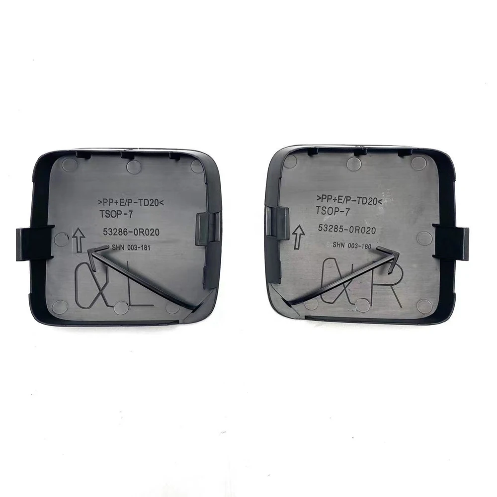 1 قطعة المصد الأمامي سحب هوك غطاء غطاء الجانب الأيسر أو الأيمن لتويوتا RAV4 2009 2010 2011 2012 غطاء مقطورة 53286-0R020 53285-0R020 #6