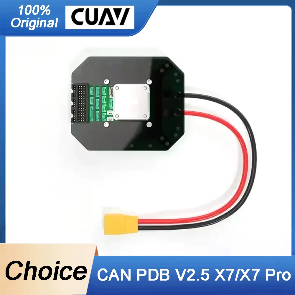 

CUAV CAN PDB V2.5 Multifunctional Baseboard + X7/X7 Pro Autopilot - For UAV Drone