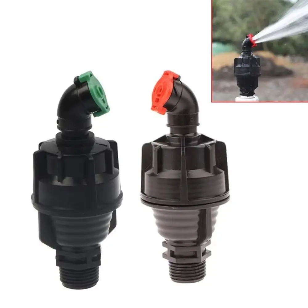 360° Rotating Garden Irrigation Nozzle 1/2 Inch Large-Area Coverage Lawn Irrigation Sprinklers Automatic Operation Adjustable
