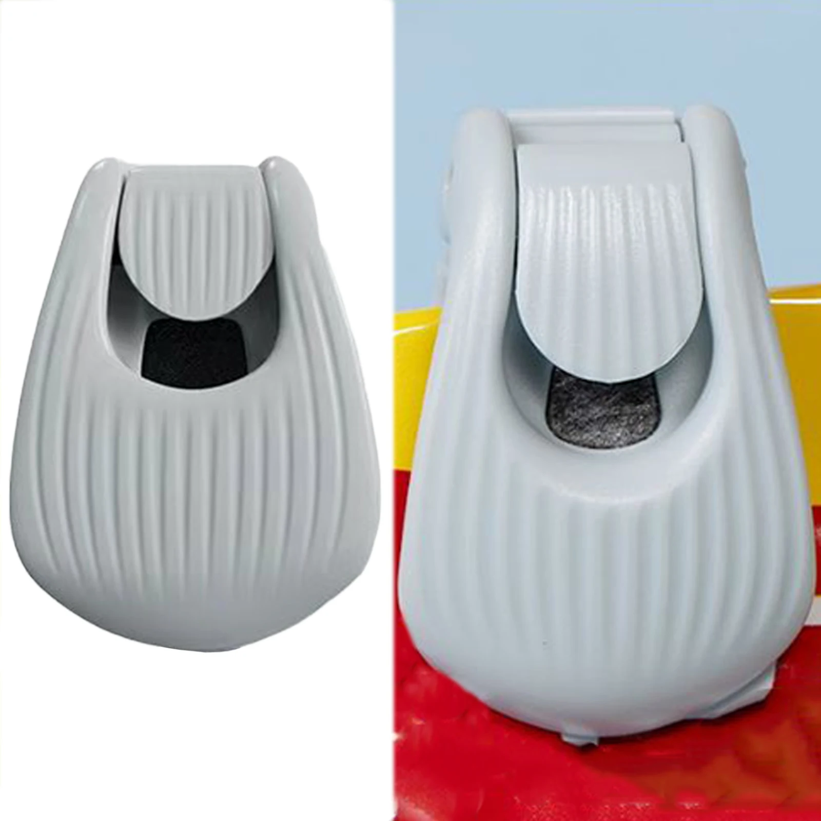 6 قطعة حامل قصبة صيد خشبية المحمولة مقاطع قضيب الصيد حامل قضيب المثبت كليب لأحجام مختلفة قصبة صيد خشبية #1