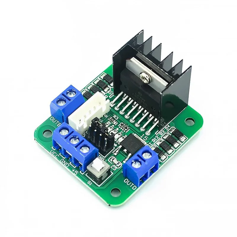 

1~50Pcs L298N Motor Driver Board/Stepper Motor L298 Circuit DC Motor Driver Module Green Version