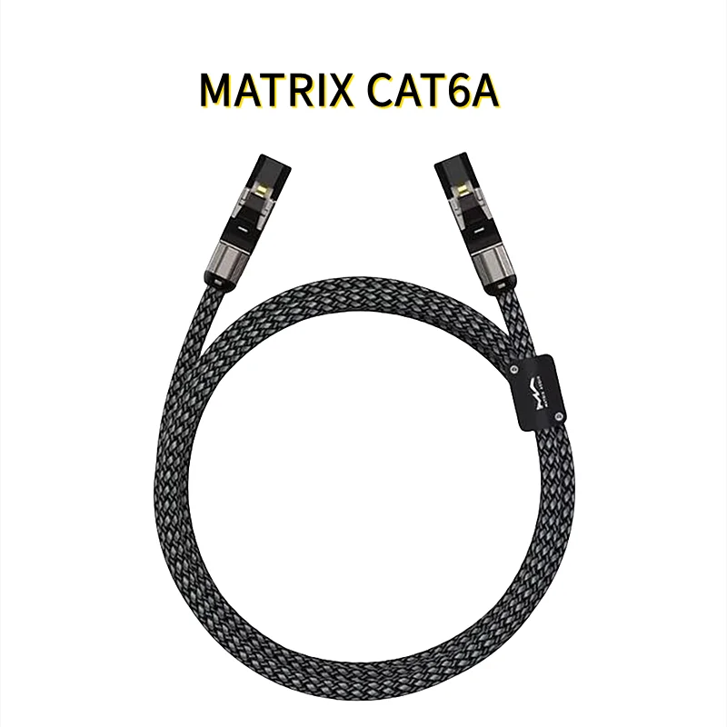 

MATRIX CAT6A Fever HiFi Audio Signal 10G Super Category 6 Ethernet Cable