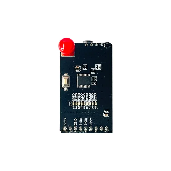 PFLY 1.2G/1.3 GHz VRX Long Range FPV Video Receiver with AV Out 9CH Plastic Material for RC Goggles
