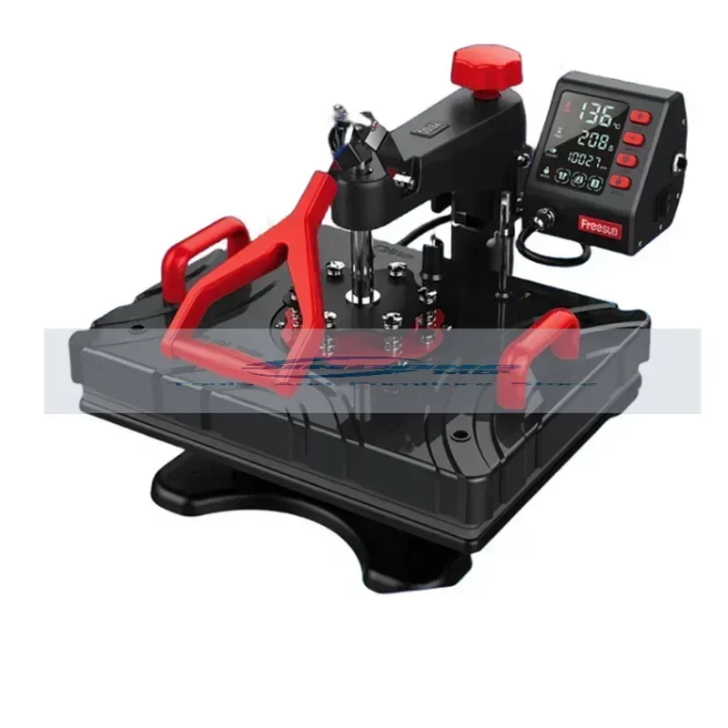 Upgrade The Multifunctional 5 In 1 Heat Stamping Machine Shaking Head Printing Equipment Cup Toaster T-shirt Transfer Machine