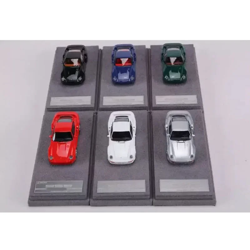 DaintyPower Model 1:64 Resin 959 Multi-color Two-door Car Model Toys Gifts Collection Adult Souvenir Decoration Static Display