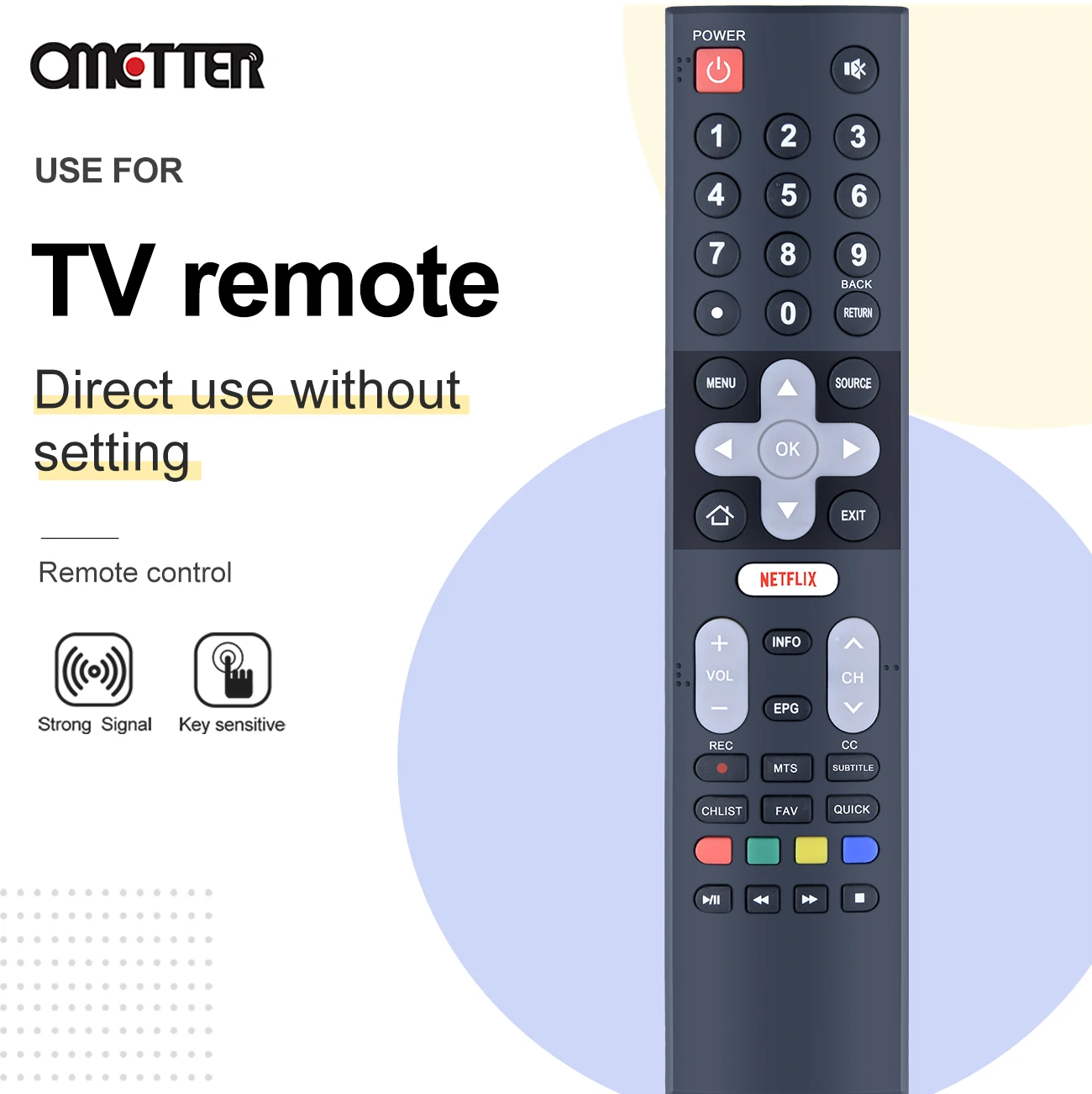 تناسب RCA الذكية التلفزيون الظاهري التحكم عن بعد RNSMU5836 RNSMU7036 RNSMU6036 RNSMU5036 RHOS651SM