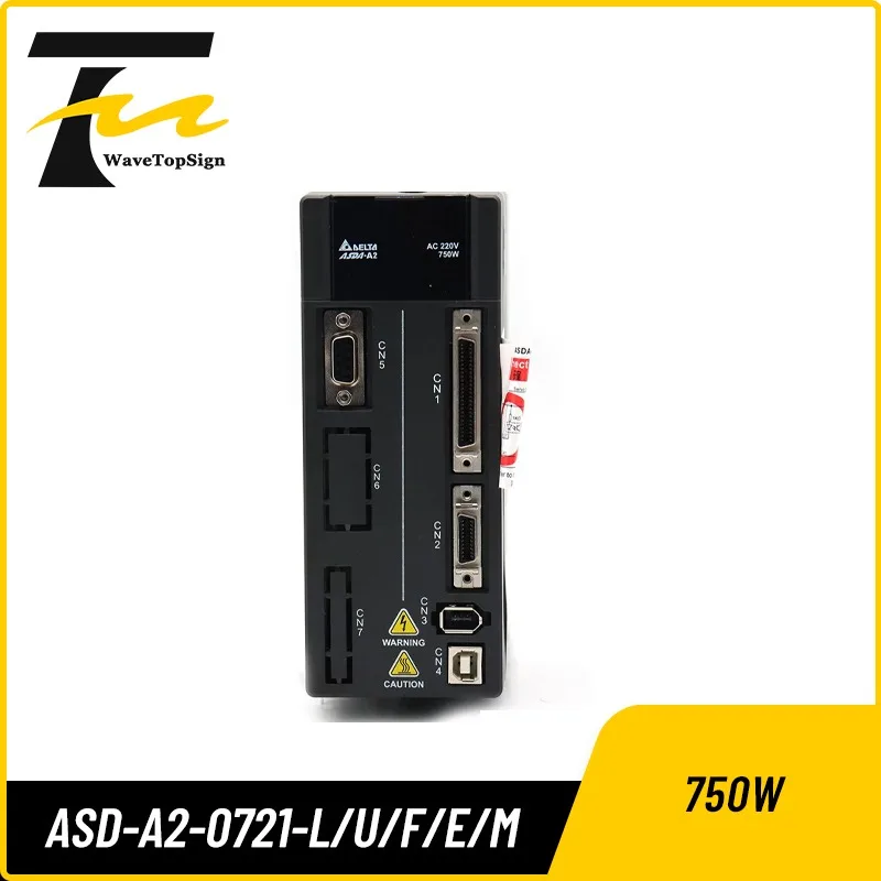wavetopsign Servo Motor Driver 750W 220V ASD-A2-0721-L ASD-A2-0721-U ASD-A2-0721-E ASD-A2-0721-F ASD-A2-0721-M