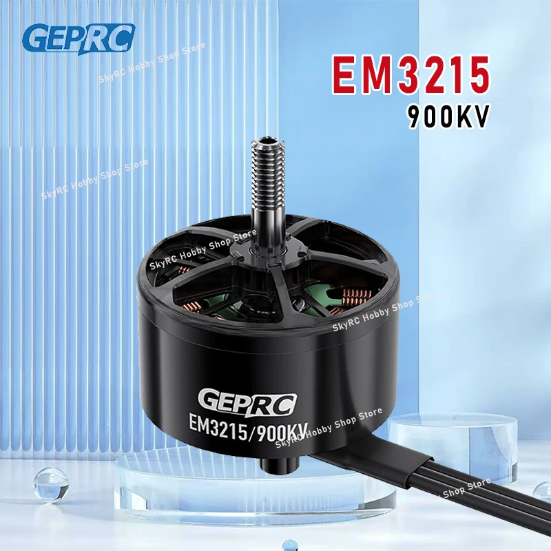 

GEPRC EM3215 900KV Brushless Motor - 9/10 Inch Fit Long Range FPV RC Models DIY Build Parts