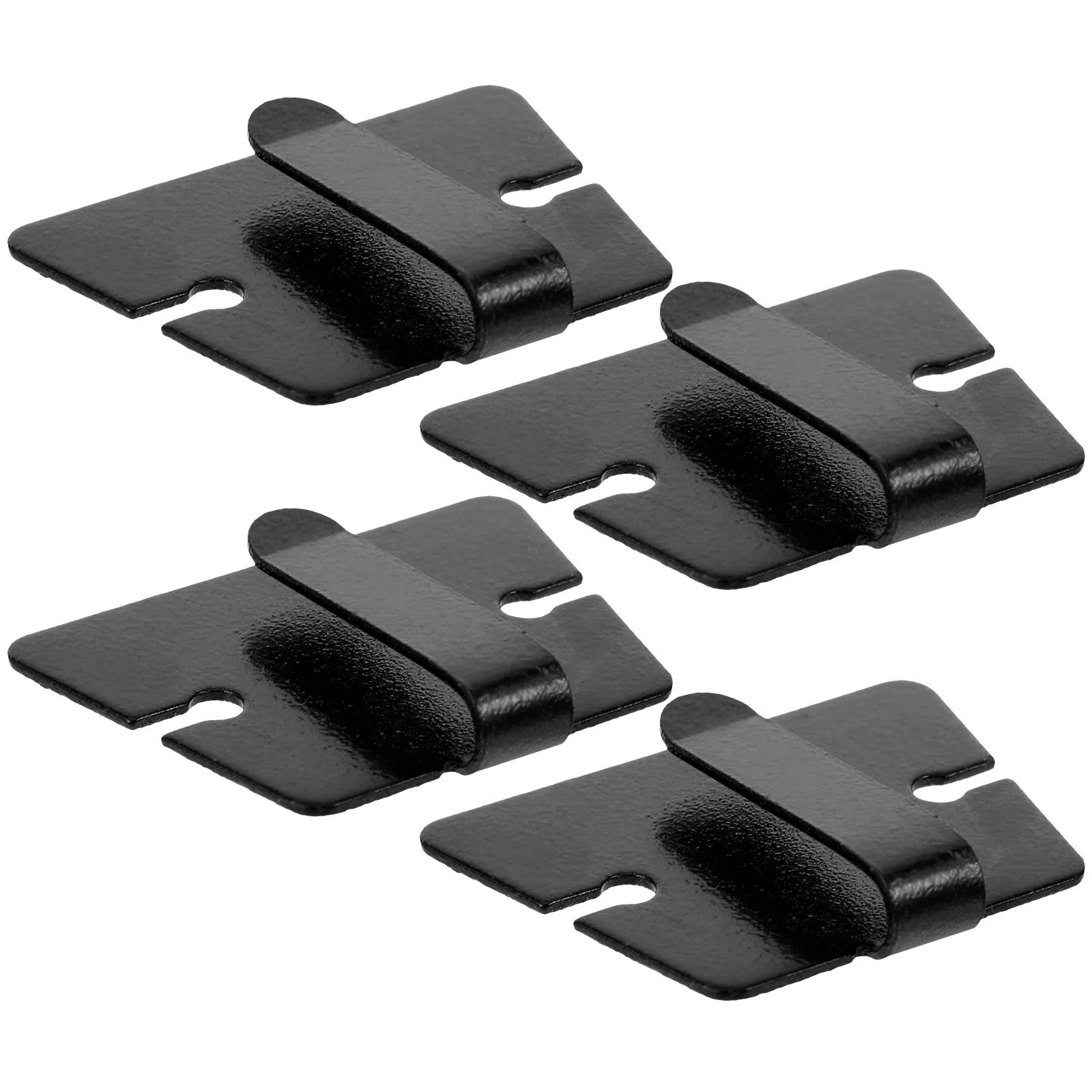 4 Pcs Phone Microphone Hook Car Radio Fixing Mount Cell Clip Holder For Black Accessories Hanger