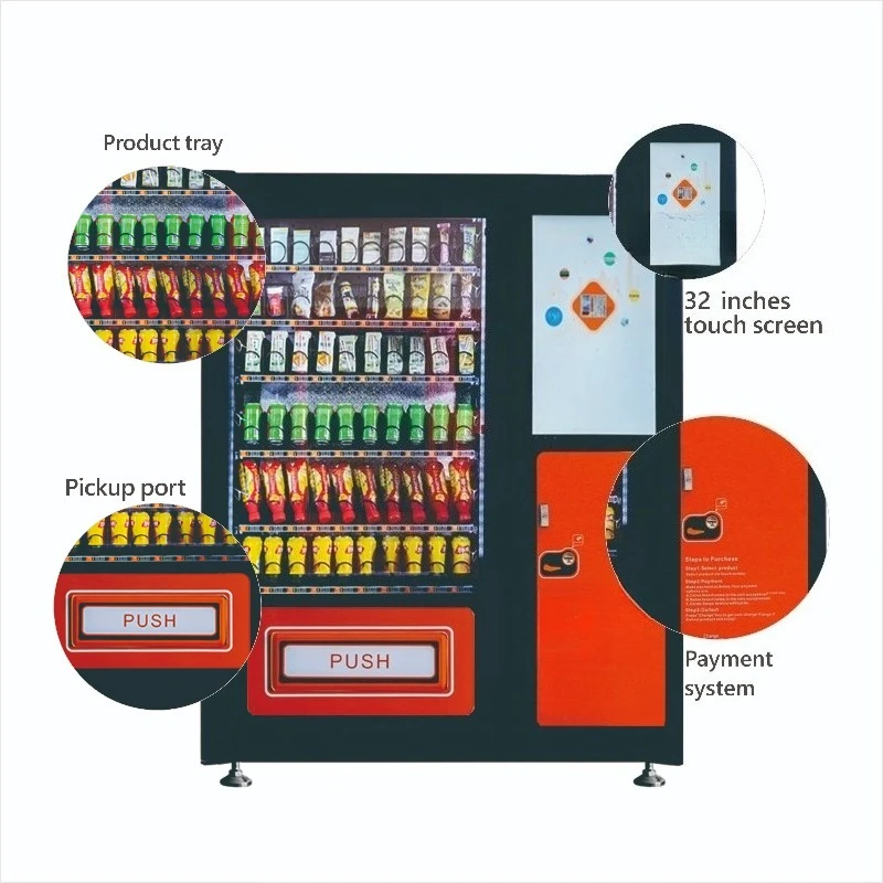 XY Best Selling Snacks Drinks Vending Machine 32