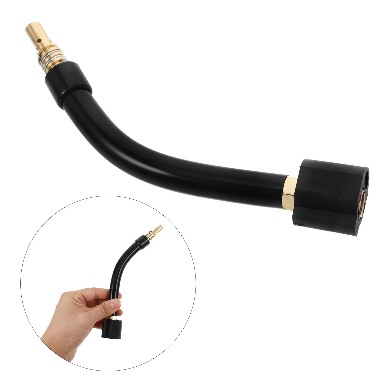 Replacement Soldering Torch For Auto Body Welder European Style Bent Tube Assembly Welding Neck Multi-use Flexible