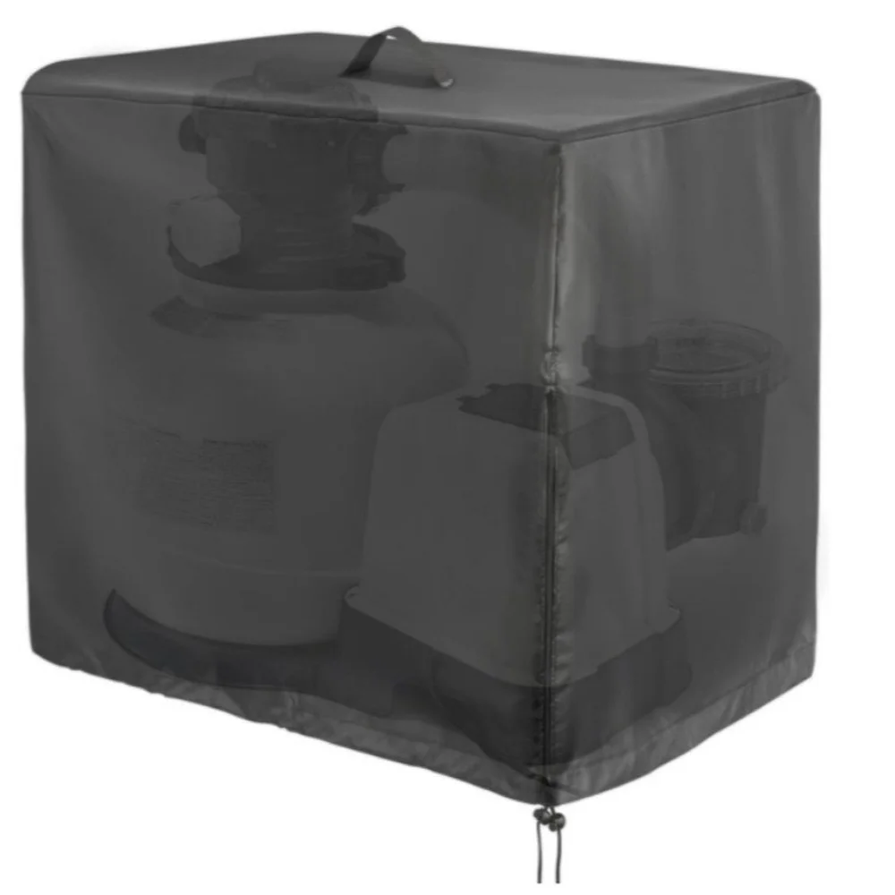 Heavy Duty Sand Filter Cover 420D Waterproof Sunscreen Dustproof Protective Case For Swimming Pool Filtration Equipment