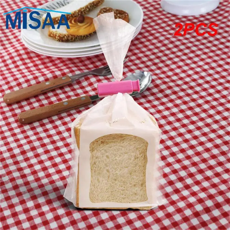 2PCS Food Bag Practical Insurance Small Strong Home Furnishing Seal Security Durable Portable Kitchen Multipurpose