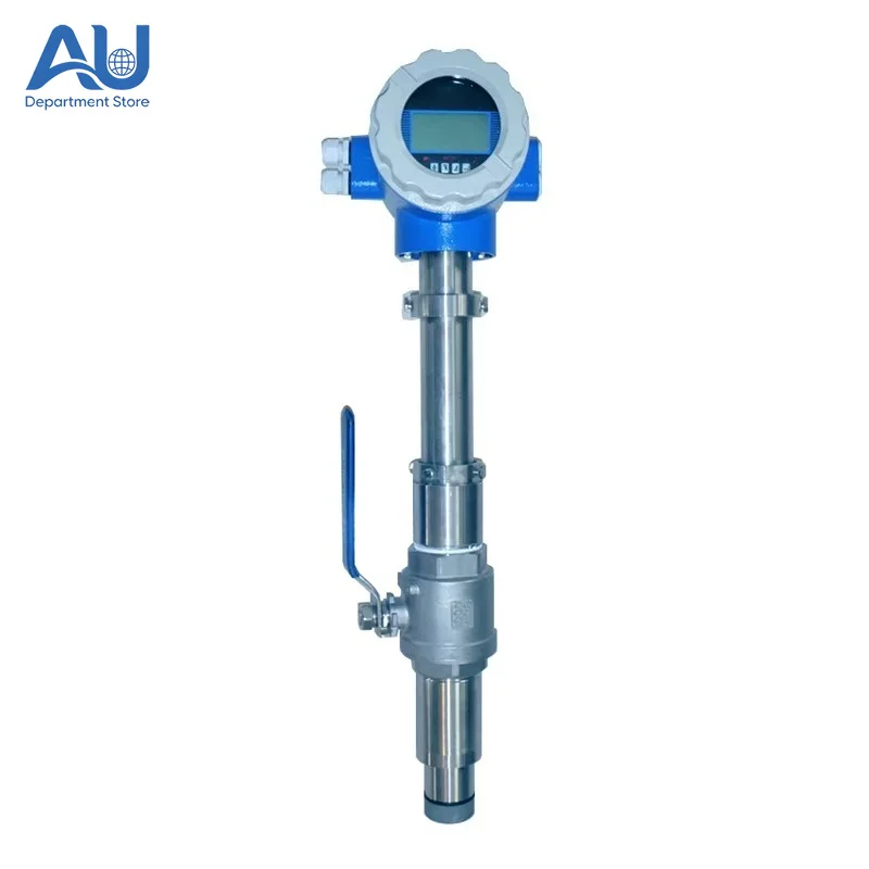 Insertion Electromagnetic Flow Meter 4-20mA RS485 Output for Water and Oil