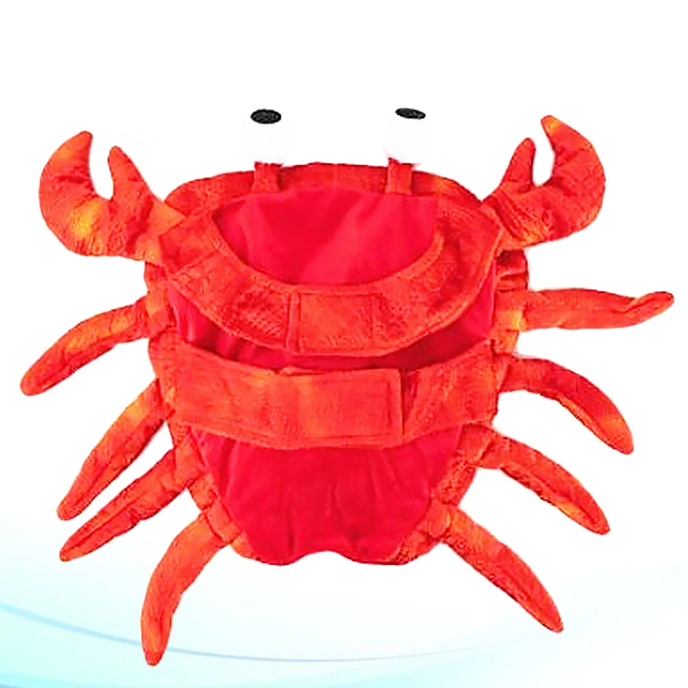 

Puppy Clothes Accessories Pet Crab Dress Funny Costume Cosplay Dog Transformation Outfit Supplies