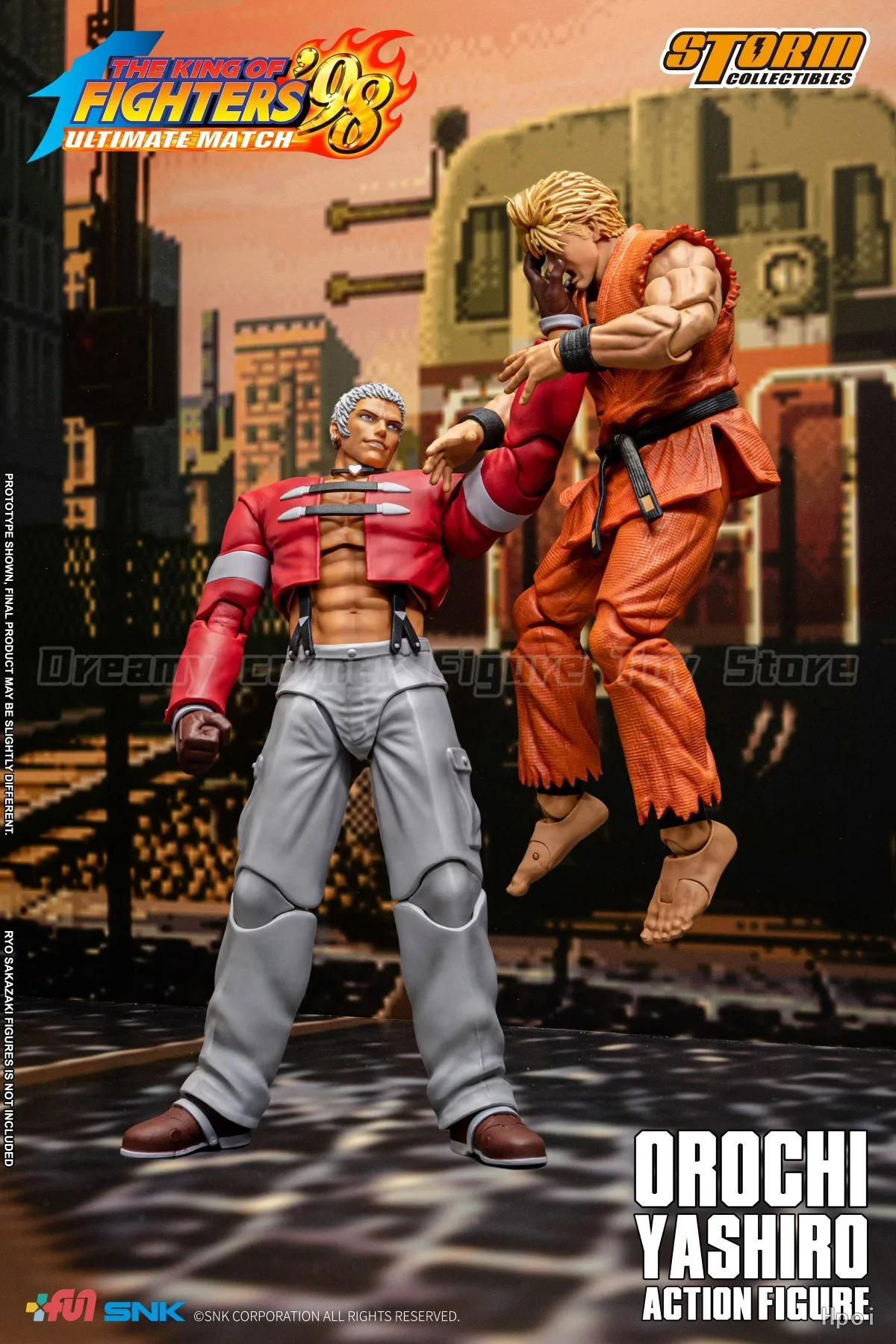 【Auf Lager】Original Storm Collectibles THE KING OF FIGHTERS '98 ULTIMATE MATCH Nanakase Yashiro Actionfigur Modellspielzeug