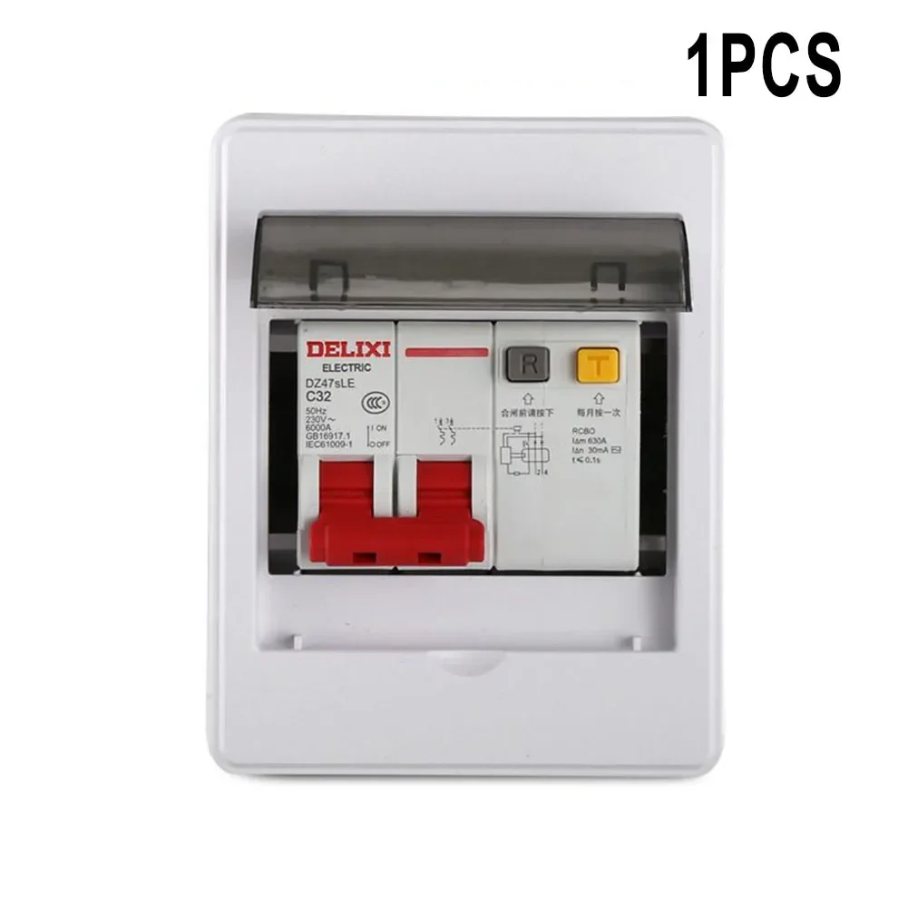 2-4way Indoor Distribution Box Circuit Breaker Electrical Distribution Box MCB Power ABS Junction Box Waterproof For Home Hotel