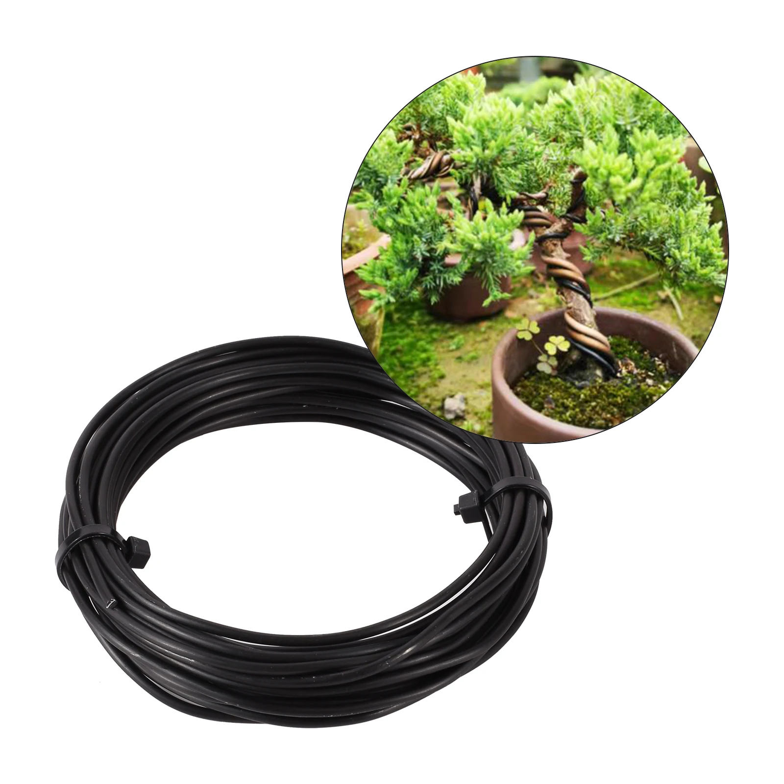 Alumínio Bonsai Plant Fixing Wire, Bonsai Ramos Training Wire, Jardinagem Suprimentos, Bonsai Shape Tool, 5 10m