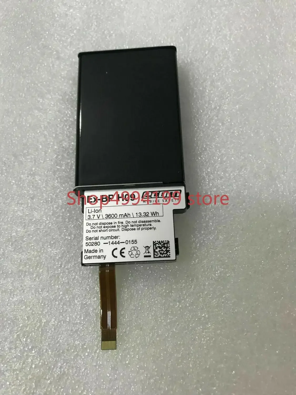 

3,7 V 3600mAh EX-BP H09 50280-1446-0286 для Ecom Mobile Safety Smart-Ex®Аккумулятор 01 01M (Zone 1 / DIV 1 для смартфона)