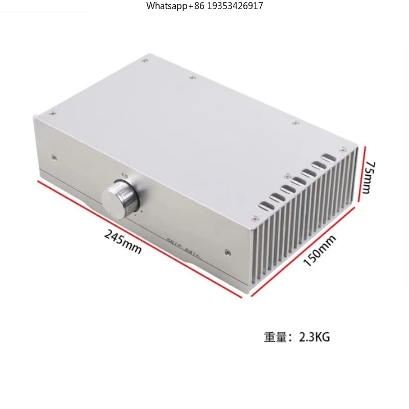 TPA3255 Digital Power Amplifier Suitable for Audiophile Amplifier HIFI Audio Amplifier 50W * 2@8 Ω Household Aluminum Housing