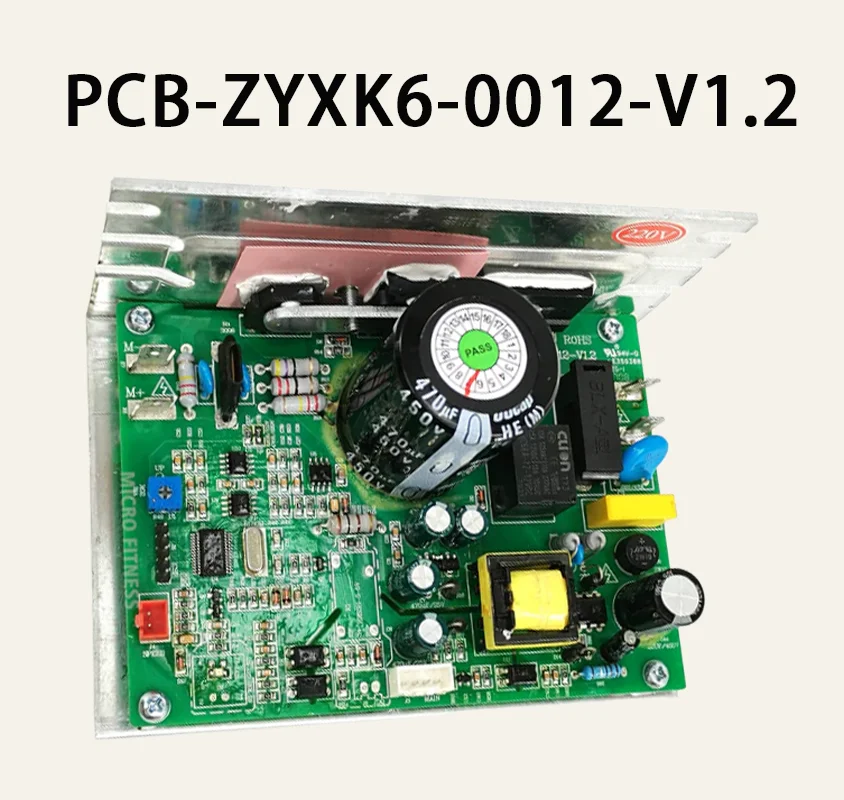 PCB-ZYXK6-0012-V1.1 V1.2 Treadmill Motor Controller Board ZYXK6 Lower Control PCB Repair Parts