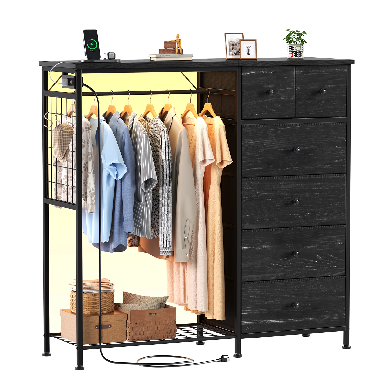 entryway organization setup
