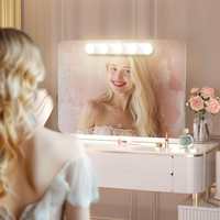 LED vanity mirror light, 3-color adjustable brightness,USB-powered dressing table lamp,suitable forbathroom mirrors and dressers