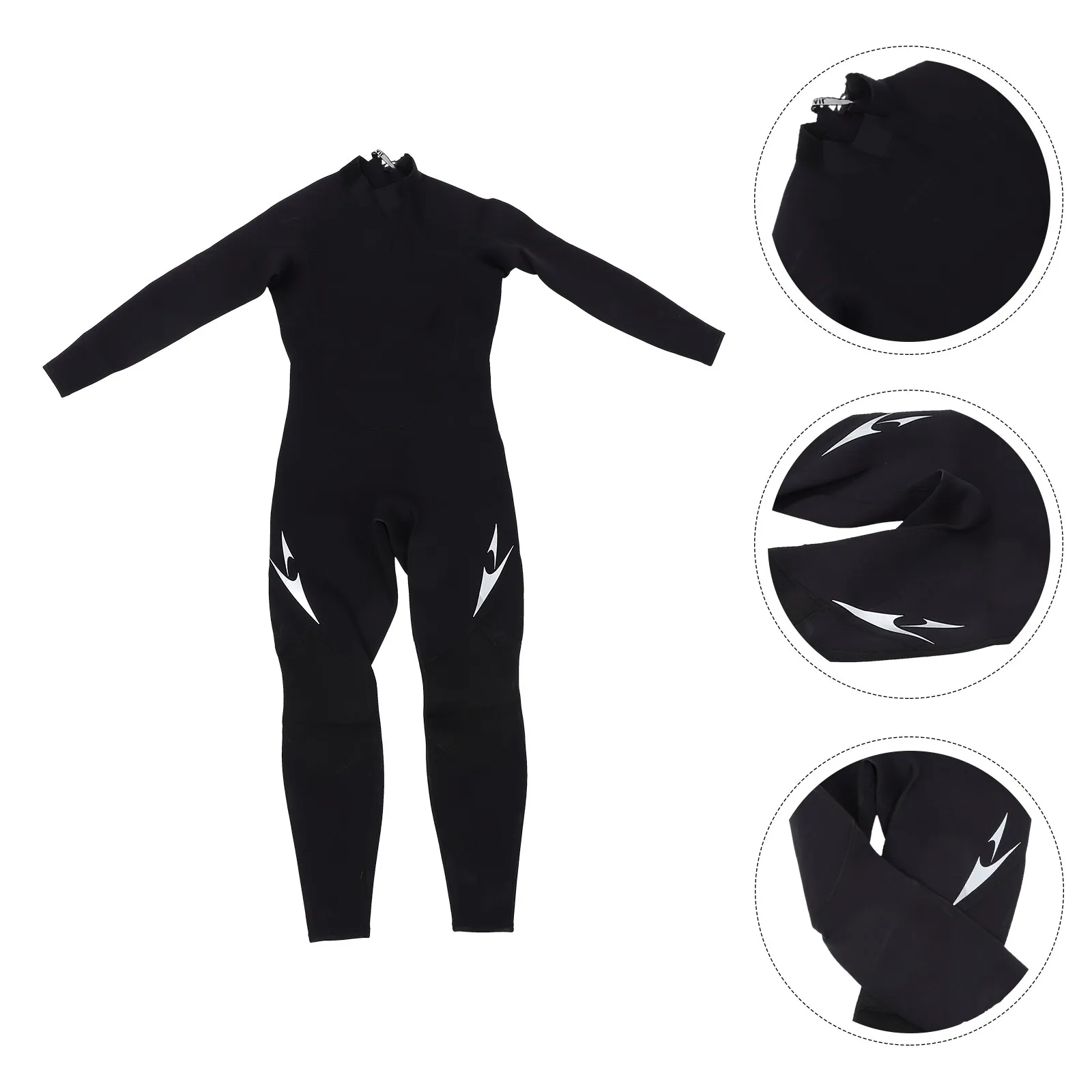 

Men Long Sleeve Wetsuit Diving Suit Thick Insulated Soft Diving Equipment Swimming Clothes for Surfing Snorkeling Cold