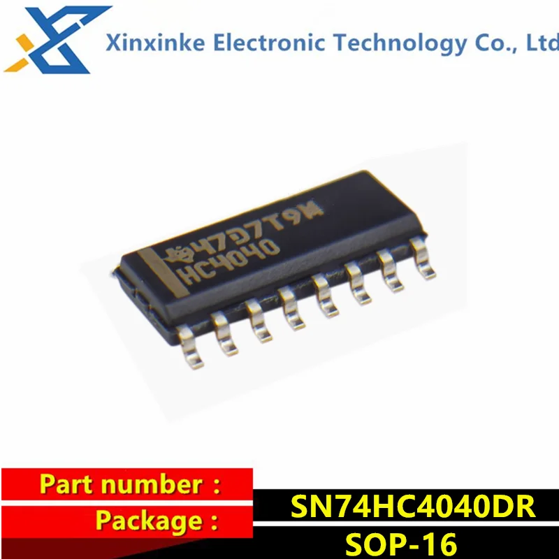 10PCS SN74HC4040DR HC4040 SOIC-16 Counter ICs 12-Bit ASynch Binary Counter Chip Brand New Original