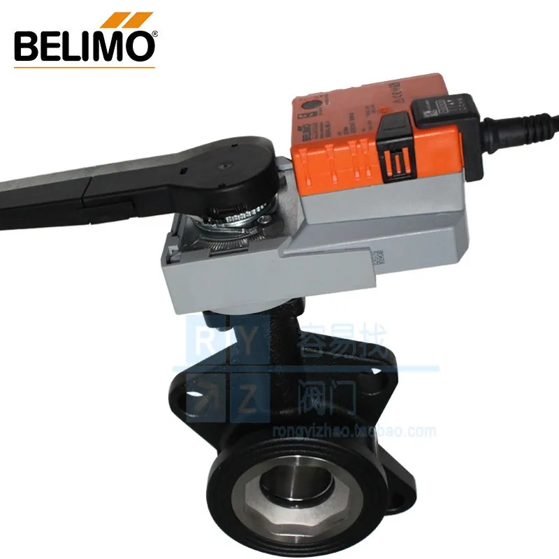 BELIMO proportional integral electric regulating ball valve Belimo SR24A-SR-5+R679AO two-way pair clip 4 inch