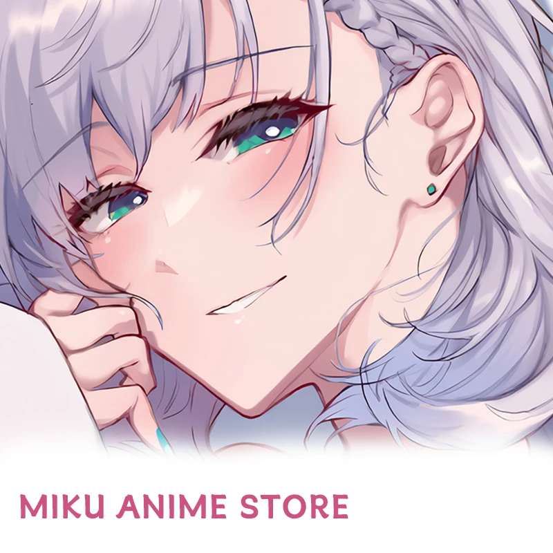 Dakimakura Cover Hololive Pavolia Reine Anime Double-Sided Print Pillowcase Life-Size Body Pillow
