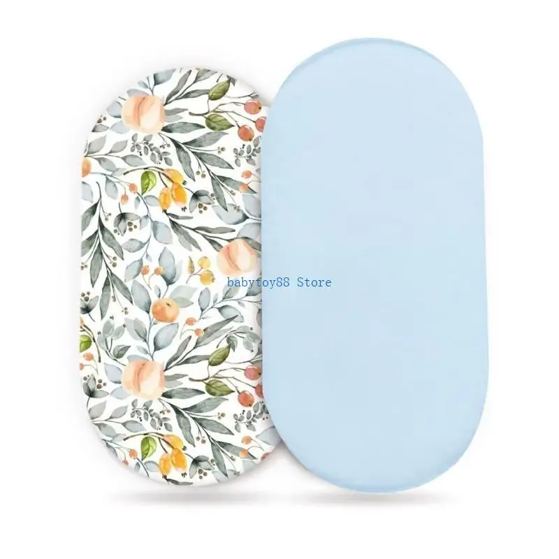 Y4UD ملاءات مناسبة محايدة الجنس، وسائد اختيار الفراش الأنيقة والآمنة، ملاءات خفيفة الوزن لأسرة الأطفال #4