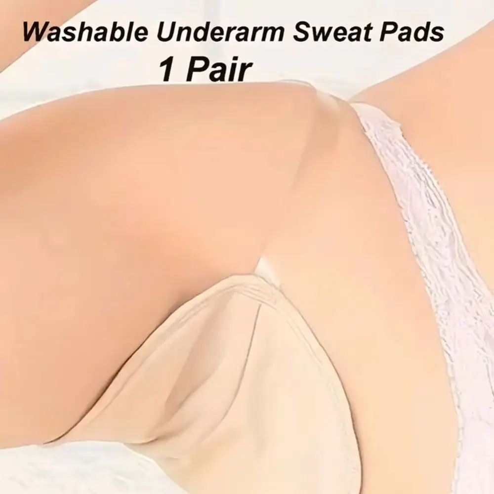 Invisible Underarm Sweat Pad Washable Waterproof Reusable Perspiration Pad Transparent Shoulder Strap Quick To Dry