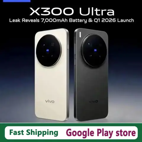 Original Vivo X300 Ultra Mobile Phone Snapdragon 8 Elite Gen 5 OTA 6.82" AMOLED 144HZ 200.0MP Camera 6600mAh IP69 Waterproof