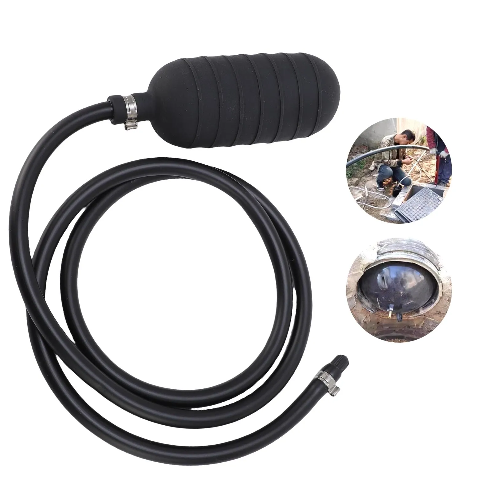 Water Shut Off Airbag PVC Inflatable Pipe Plug Closed Water Test Airbag Sewer Test Plug  for Pipeline Maintenance