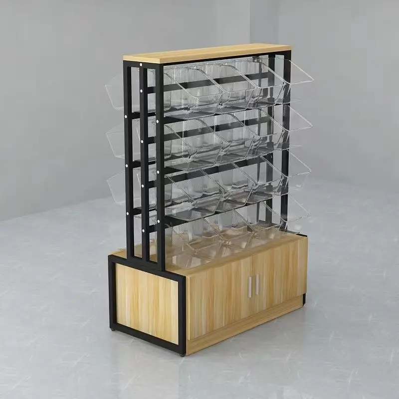 

Scattered snacks, Nakajima shelves, supermarkets, convenience stores, double-sided biscuits, candy shelves, single-sided wall