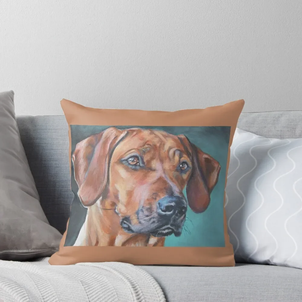 Rhodesian Ridgeback Fine Art Painting Throw Pillow Marble Cushion Cover Christmas Pillow Covers Pillowcase pillow