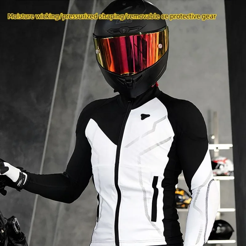 

Motorcycle riding armor clothing for men women breathe quick drying motorcycle riding clothing anti fall CE protective gear
