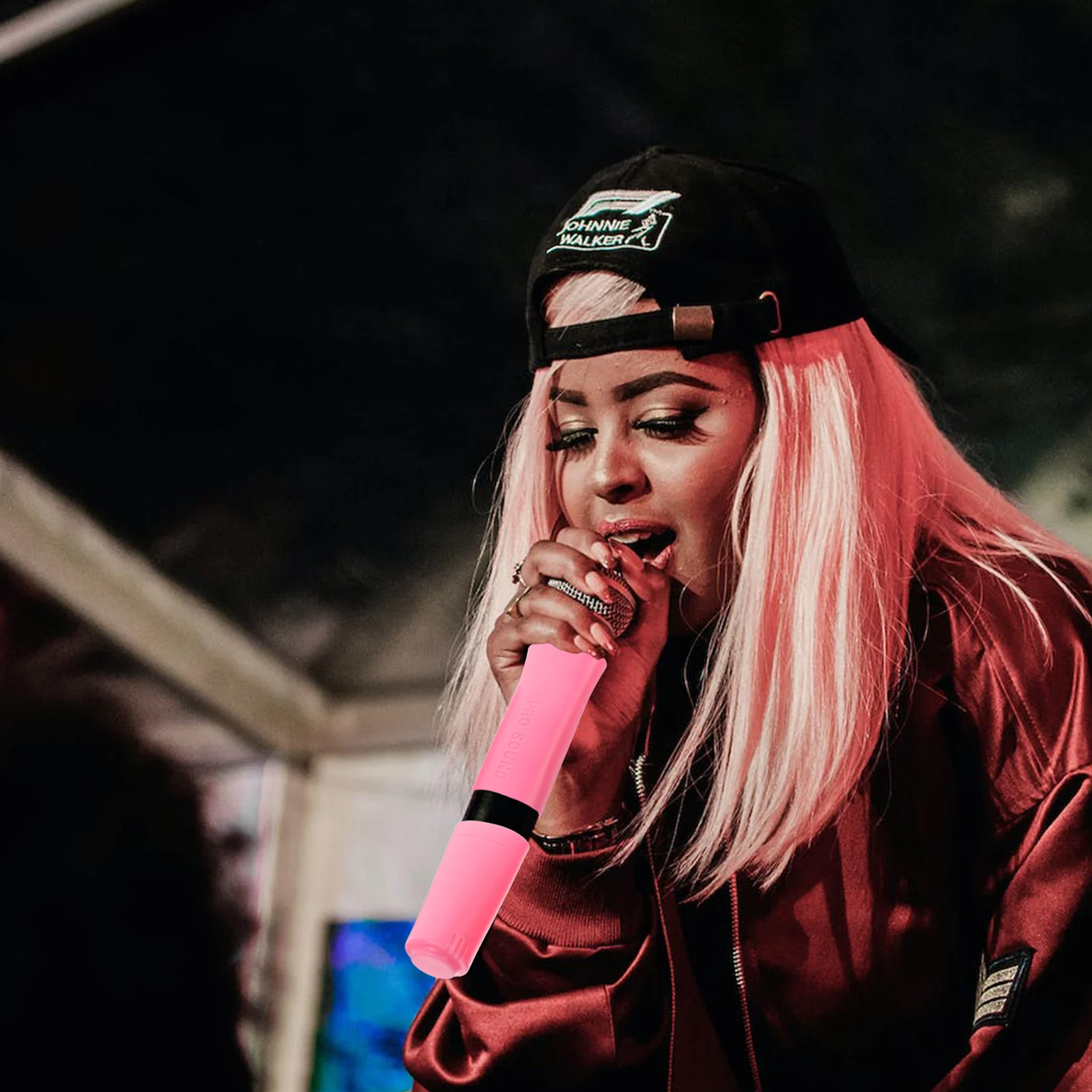 

1Set Silicone Microphone Handle Protector Cover Full Non-Slip Mic Case Protective Sleeve for Ktv Stage Ktv Microphone Cover