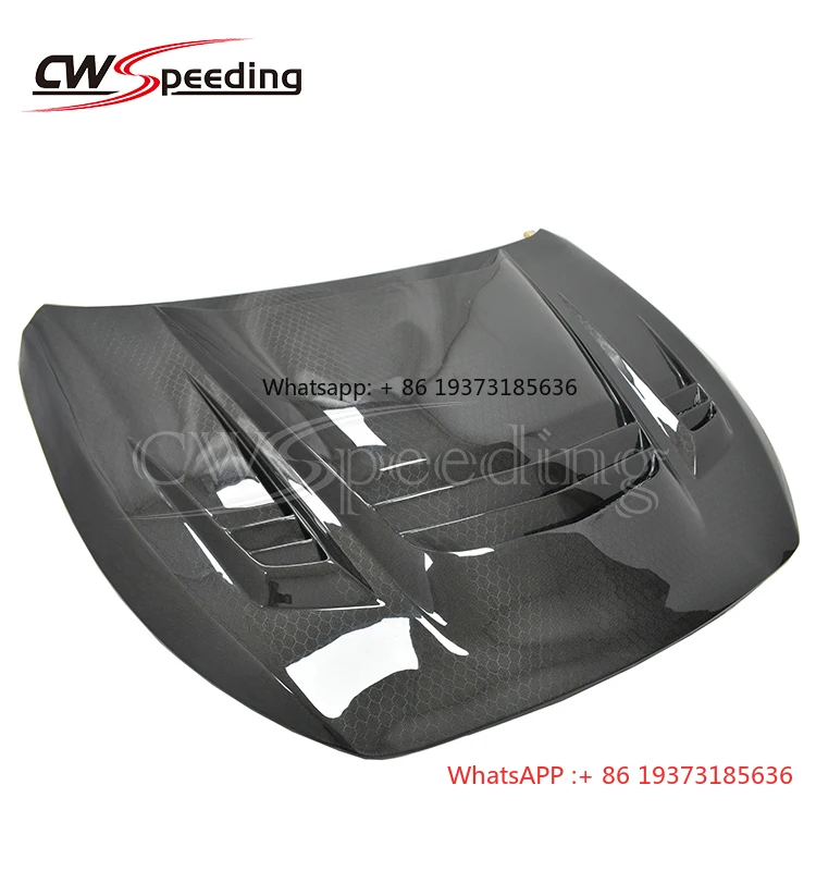 

CWS-J STYLE HONEYCOMB КАРБОНОВОЕ ВОЛОКНО БОНТ ДВИГАТЕЛЯ для INFINITI Q50