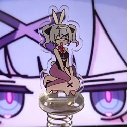 Acrylic Stand Figure  Project Diva Anime Peripherals Originality Desktop Vehicle Spring Shake Ornament