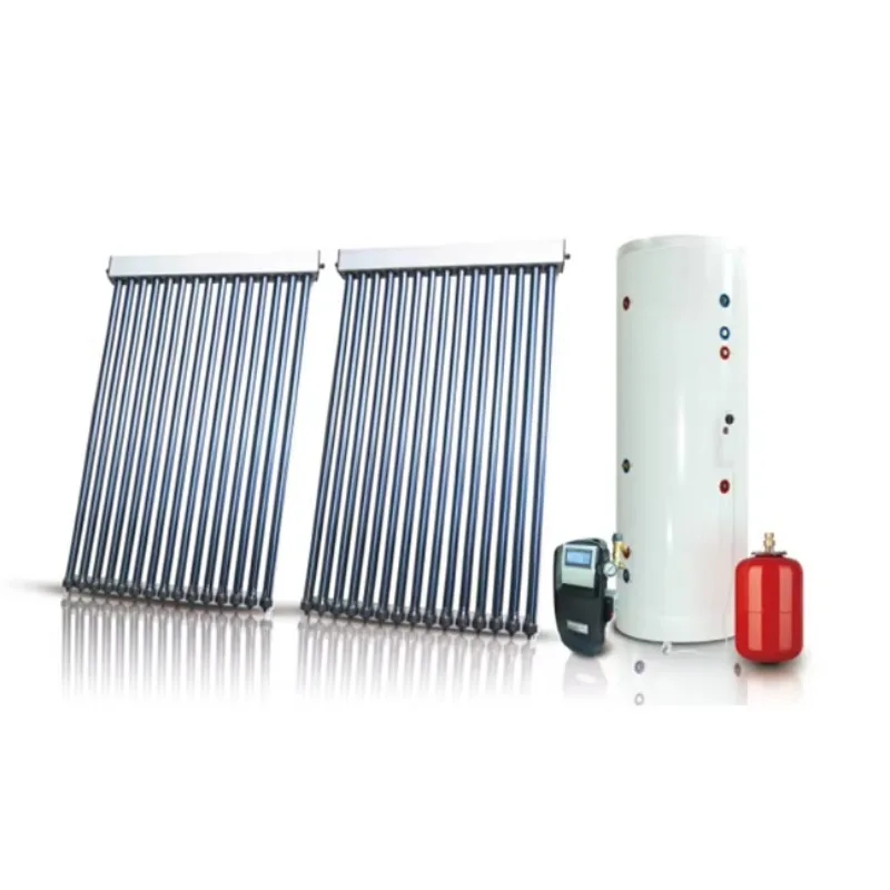 

[Hot Sale] Active Split Flat Plate Solar Water Heater System For Outdoor Hotel Garage Premium Quality Vacuum Tube Solar Water He