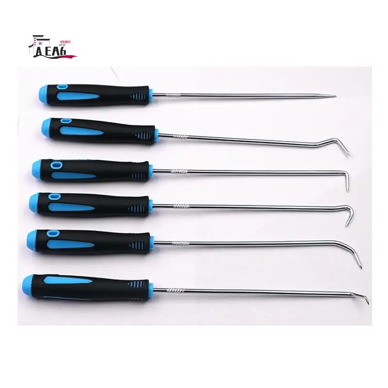 

AEA6-6 шт., набор отверток для сальника автомобиля, уплотнительное кольцо, съемник прокладок, съемник крючков